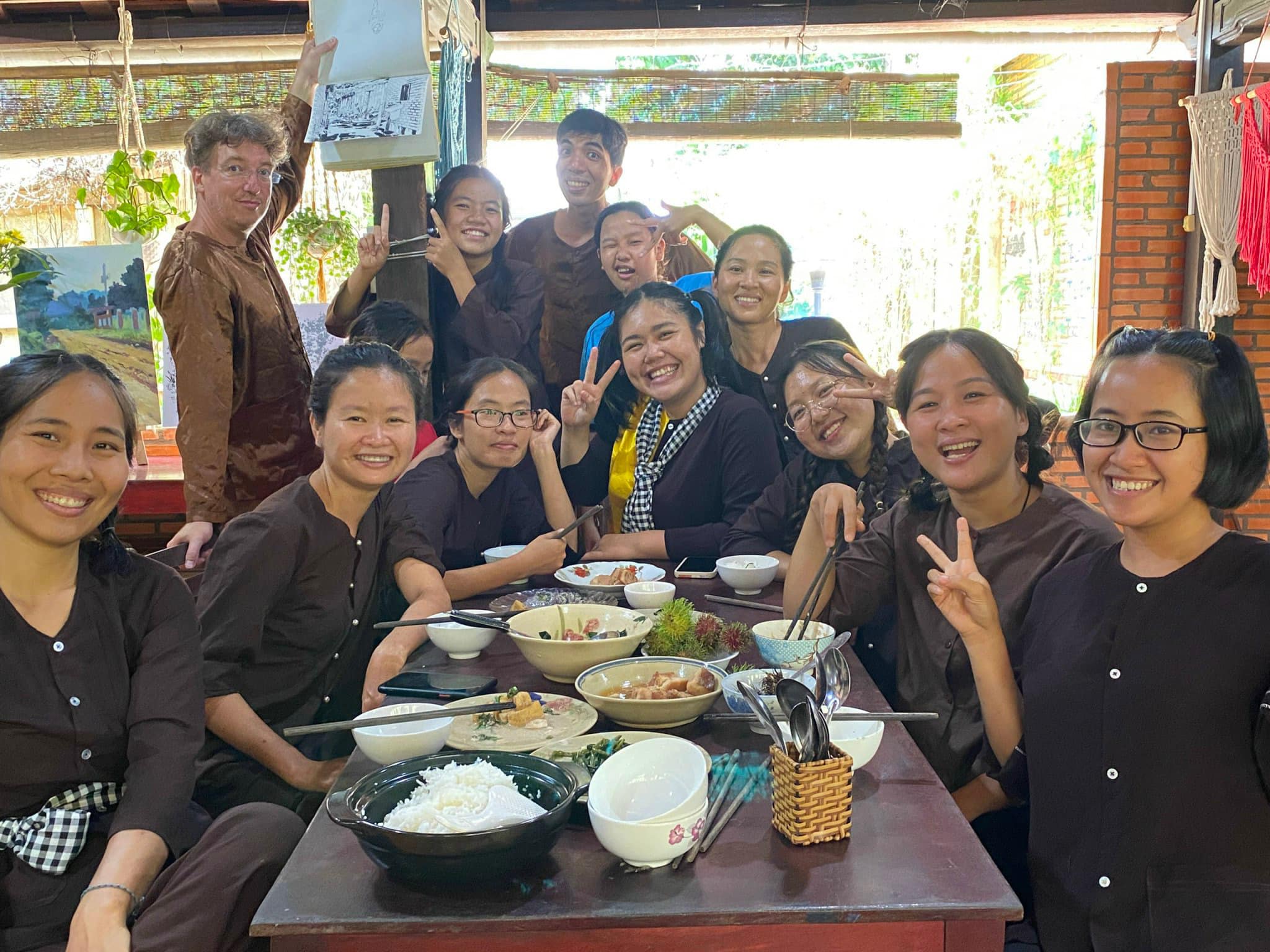 Tình nguyện tại Núi Tượng